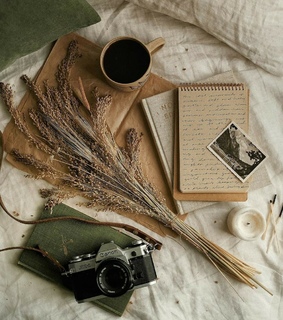 afternoon, writing and aesthetic