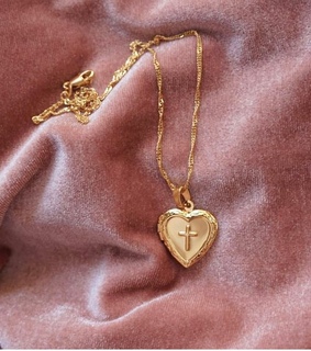 christian, cross and jewelry
