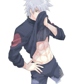 hokage, kakashi and hot guy