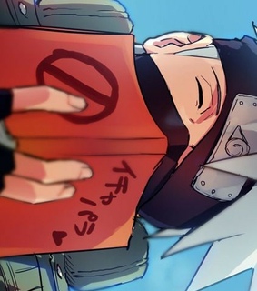 kakashi, senpai and anime