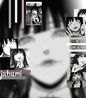 jabami yumeko, animes and background