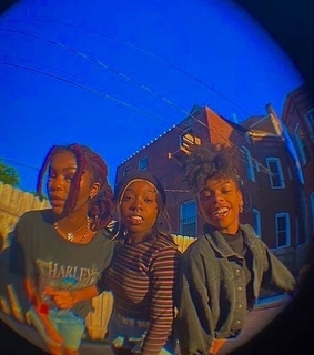 cute, trio and aesthetic