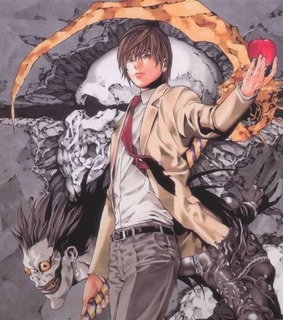 ryuk, light and scythe