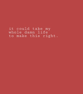 regret, red and lyrics