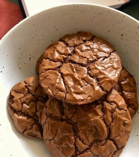 quarantine, dessert and brownie