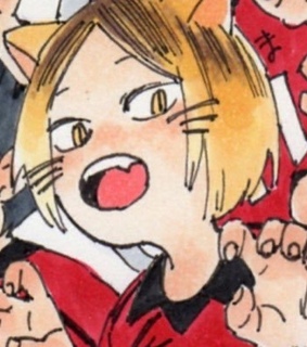 manga, kenma and haikyuu