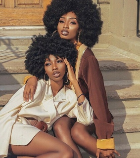 afros, afro and beauty