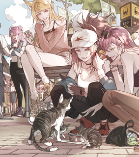 evelynn, akali and k da - pop stars