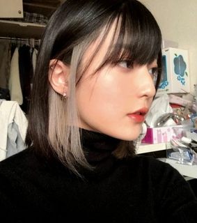 alt girl, e-girl and colored hair