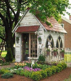 green, aesthetic and cottage