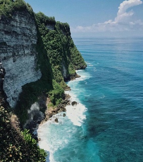 nature, beach and water