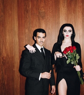 costume, addams family and halloween