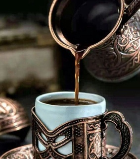 cups, coffee and arabic coffee
