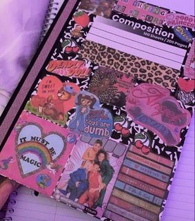 wall, pink and vintage