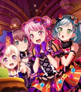bandori, aya maruyama and card