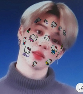 low quality, jimin icon and instagram filter