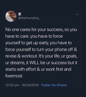 success, white and quote