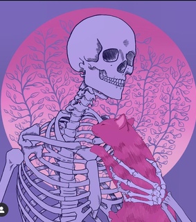 october, spooky and purple