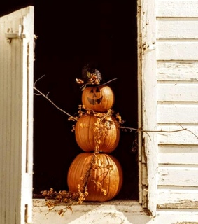 halloween, autumn and pumpkins
