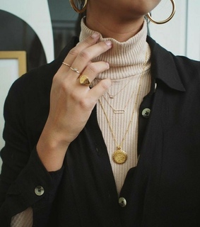 beauty, style and earrings