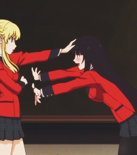 red, kawaii and kakegurui