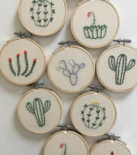 nature, thread and art