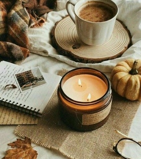 coffee time, autumn and pumpkins