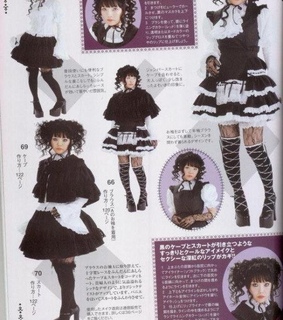 messy layout, header twitter and gothic