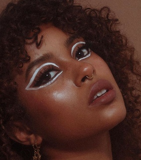 black, makeup and beauty
