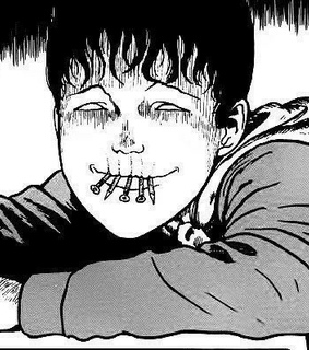 boy, creepy and anime