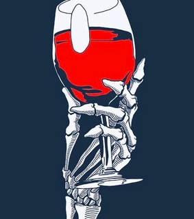 halloween, wine and fantasy