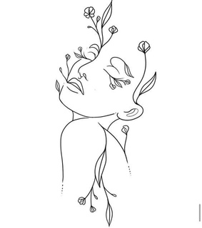 growing, draw and artistic