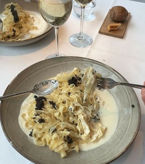 carbonara, food and pinterest