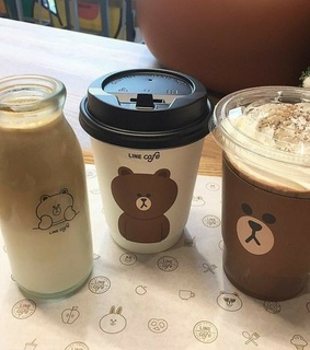 beige, latte and milk shake