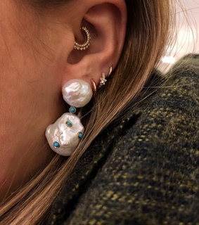 accessories, girl and pearl