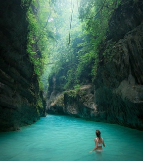 summer, view and girl