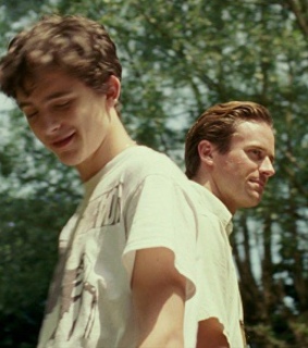 call me by your name, timothee and armie and armie hammer