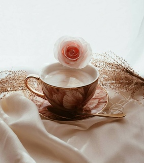 cup, food and good morning