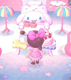 kawaii, animal crossing and pink