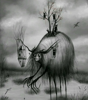 creepy, spooky and arts