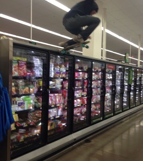 ollie, teens and skater