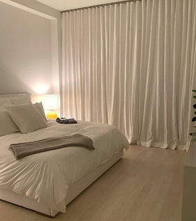 bedroom, linen and home decor