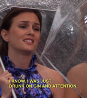 drunk, blair waldorf and aesthetic