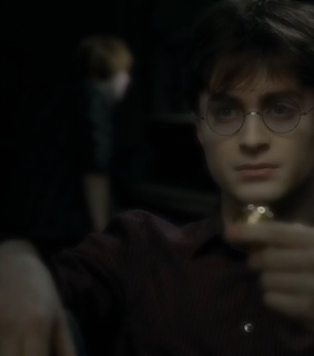 ron weasley, malfoy and harry potter