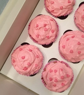 hearts, food and valentines