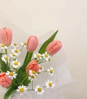 flowers, bouquet and orange