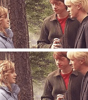 harry potter, tom felton and ron weasley