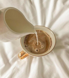 coffee, gold and tumblr