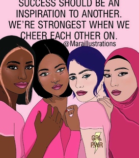 girls, illustration and confidence