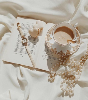 pearls, coffee and luxury